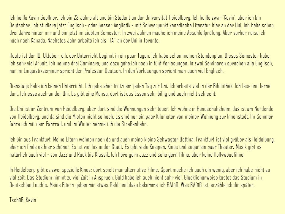 Wie nach der Gegenwart, das Mitglied zu vergrössern